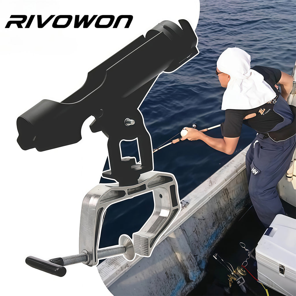360° Clamp Fishing Rod Holder