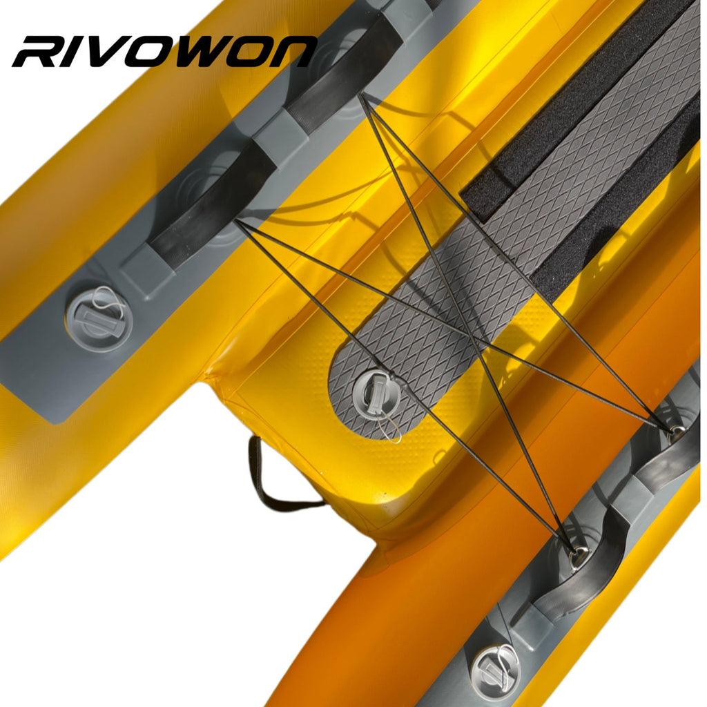 Inflatable Catamaran Kayak with Stable Dual-Hull Design