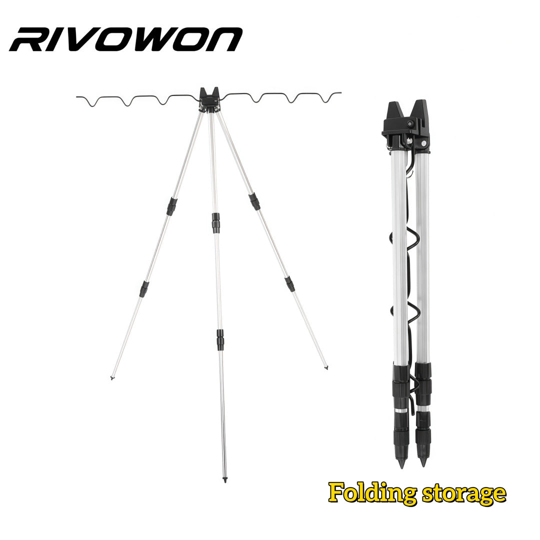 elescopic Aluminum Fishing Tripod Stand