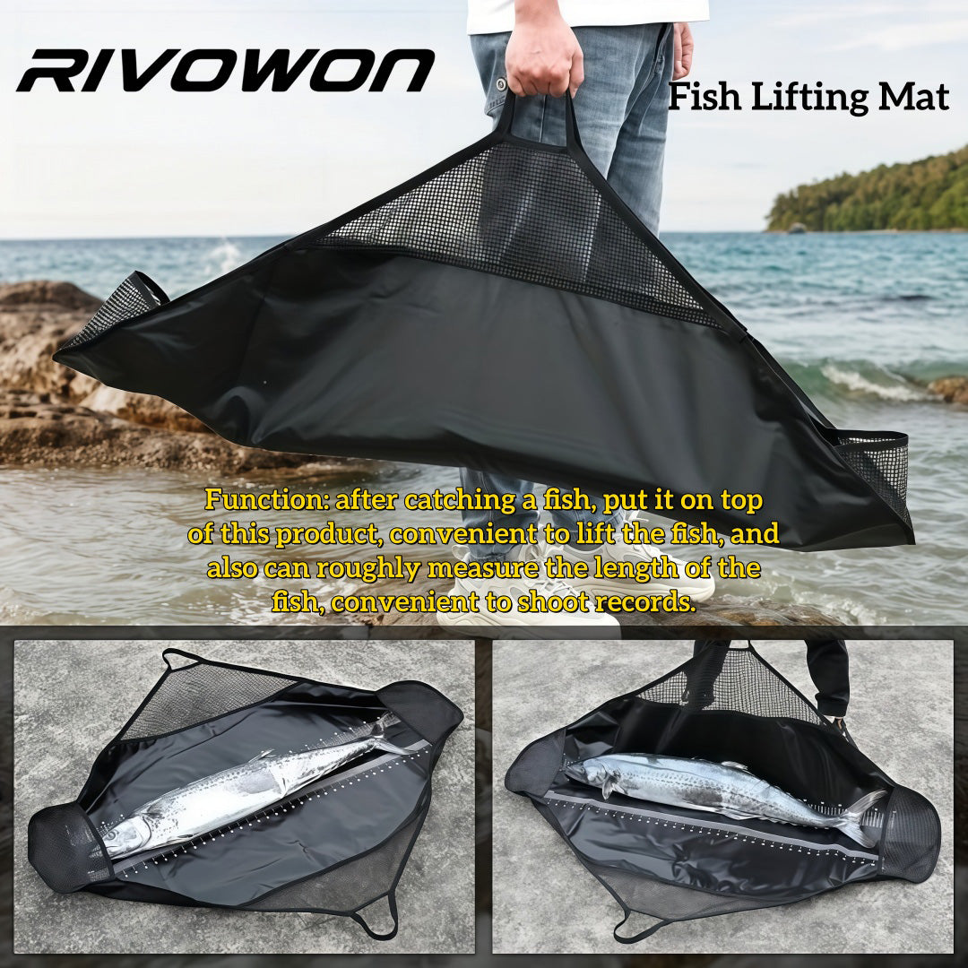 Fish Weigh Bag with Measuring Ruler
