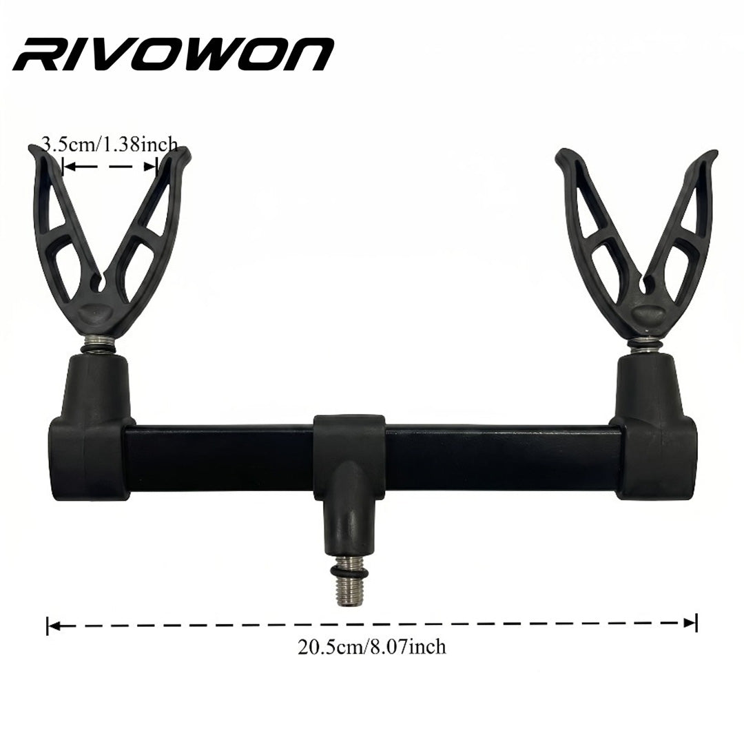 Two-Rod Fishing Rod Holder Support for Angling