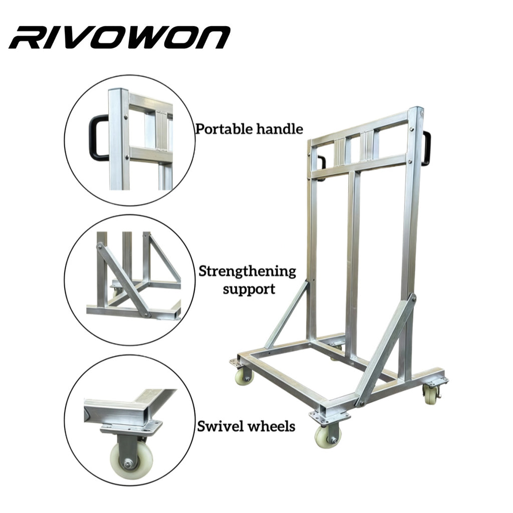 Maximum compatibility 60HP Outboard Motor Transport Dolly Cart
