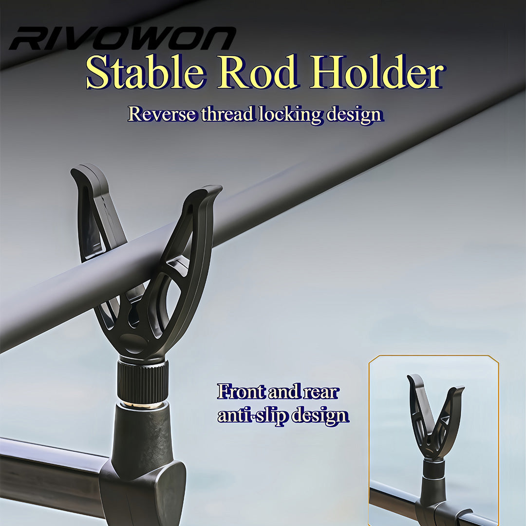 Two-Rod Fishing Rod Holder Support for Angling