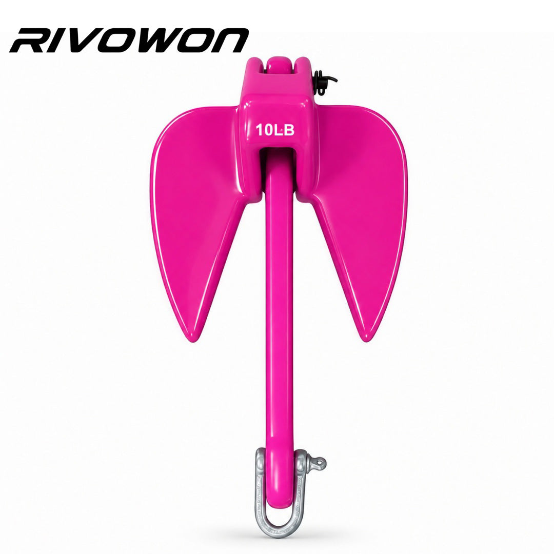 5 Colors Available 4.5KG/10LB Detachable Fluke Boat Anchor