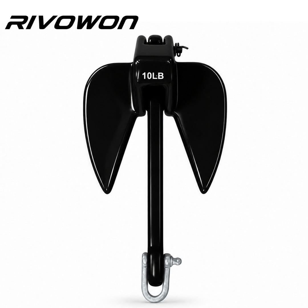 5 Colors Available 4.5KG/10LB Detachable Fluke Boat Anchor