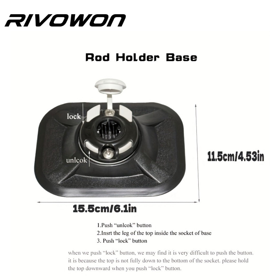 Inflatable Boat Fishing Rod Holder