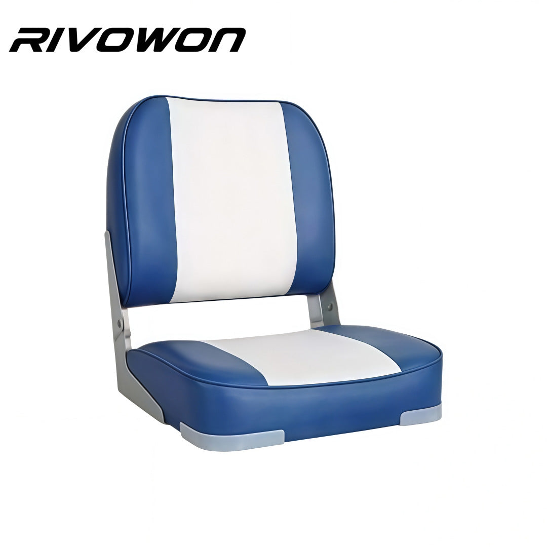 Three-color foldable marine seat - Foldable fishing boat chair