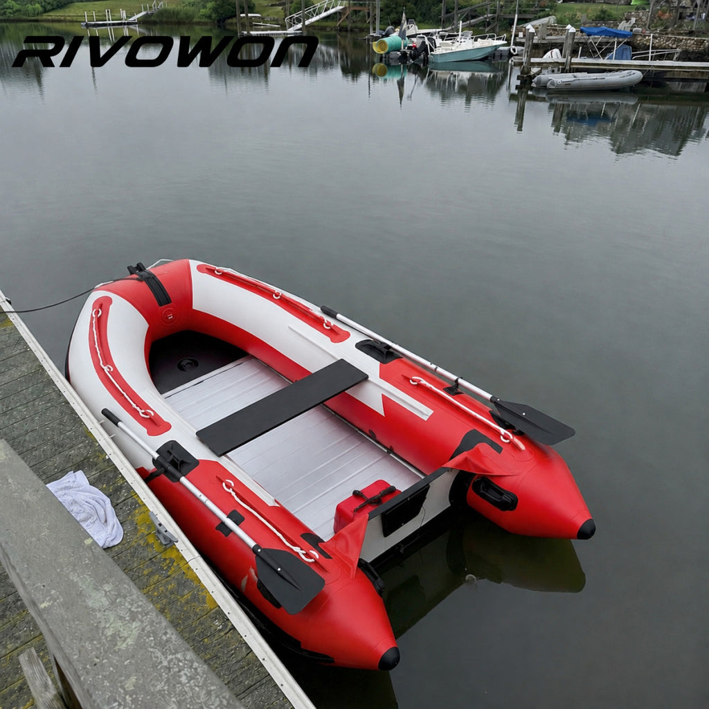 Red White Inflatable Kayak