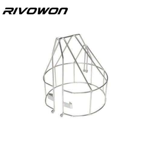 15HP 304 stainless steel outboard propeller guard metal cage protector white background product photo